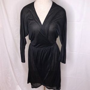 🔹mabel Sheer Wrap Dress, Nightgown/Robe, Swim Cover Up
